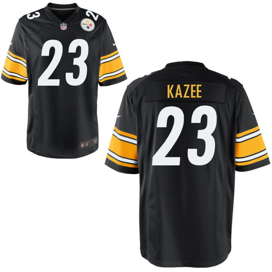 Damontae Kazee Pittsburgh Steelers Nike Youth Game Jersey - Black