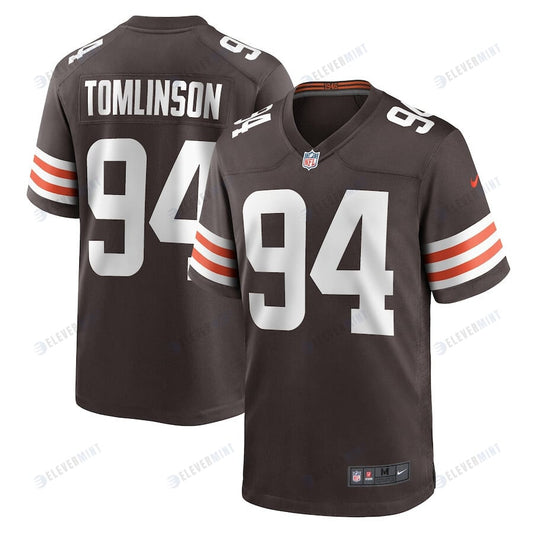 Dalvin Tomlinson 94 Cleveland Browns Men's Game Player Jersey - Brown