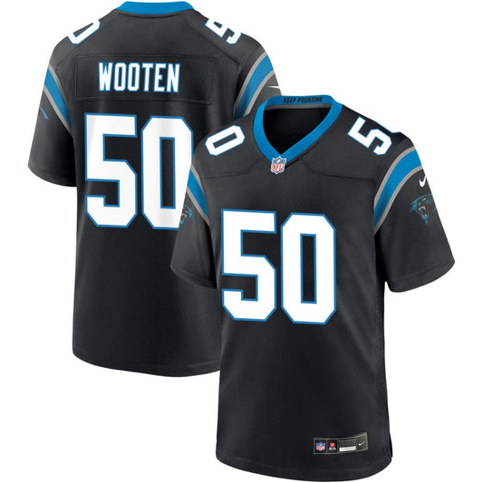 Chandler Wooten Carolina Panthers Nike Game Jersey - Black