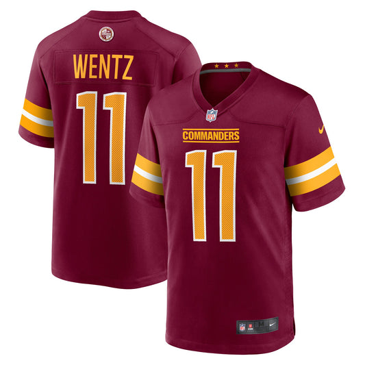 Carson Wentz Washington Commanders Nike Game Jersey - Burgundy