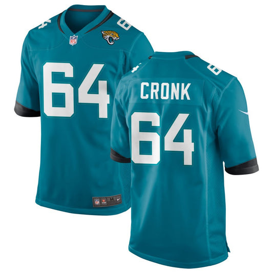 Coy Cronk Jacksonville Jaguars Nike Alternate Game Jersey - Teal