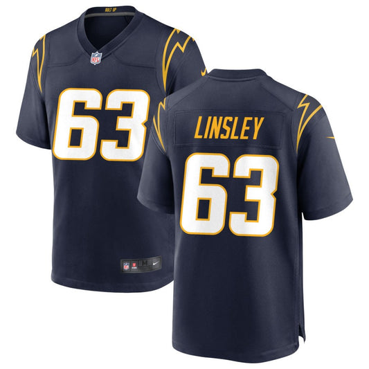 Corey Linsley Los Angeles Chargers Nike Alternate Game Jersey - Navy