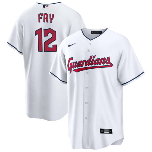 David Fry Cleveland Guardians Nike Replica Jersey - White