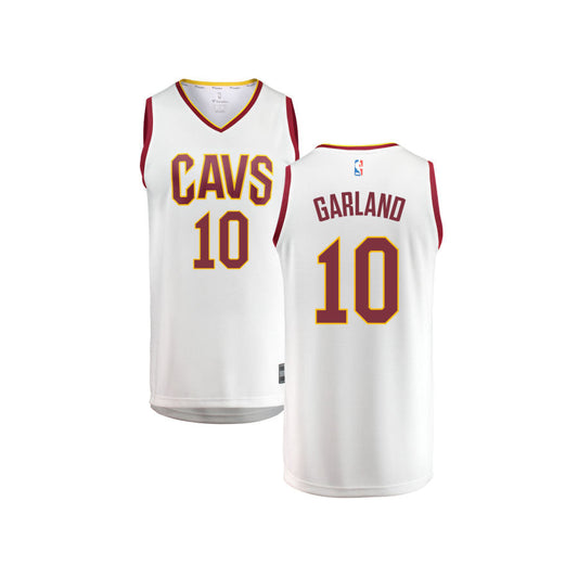 Darius Garland Cleveland Cavaliers Fanatics Branded Youth Fast Break Replica Jersey White - Association Edition