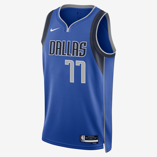 Dallas Mavericks Icon Edition 2022/23 Nike Dri-FIT NBA Swingman Jersey - Game Royal