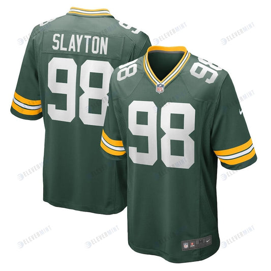 Chris Slayton Green Bay Packers Game Player Jersey - Green