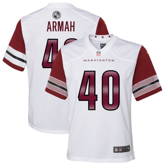 Alex Armah Washington Commanders Nike Youth Game Player Jersey - White