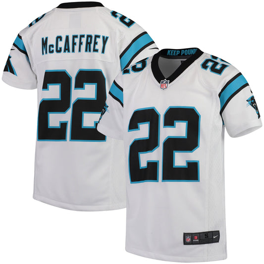 Christian McCaffrey Carolina Panthers Nike Youth Player Game Jersey - White