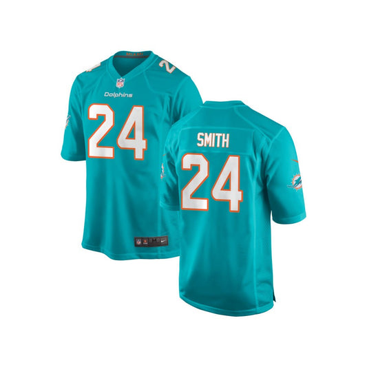 Cam Smith Miami Dolphins Nike Youth Game Jersey - Aqua