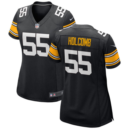 Cole Holcomb Pittsburgh Steelers Nike Women's Alternate Game Jersey - Black