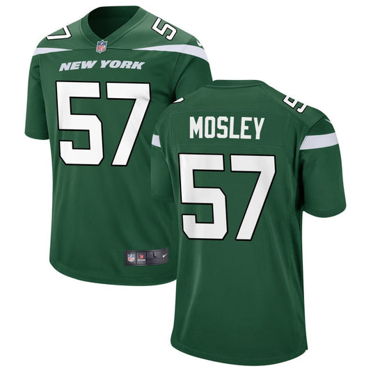 C.J. Mosley New York Jets Nike Youth Game Jersey - Gotham Green