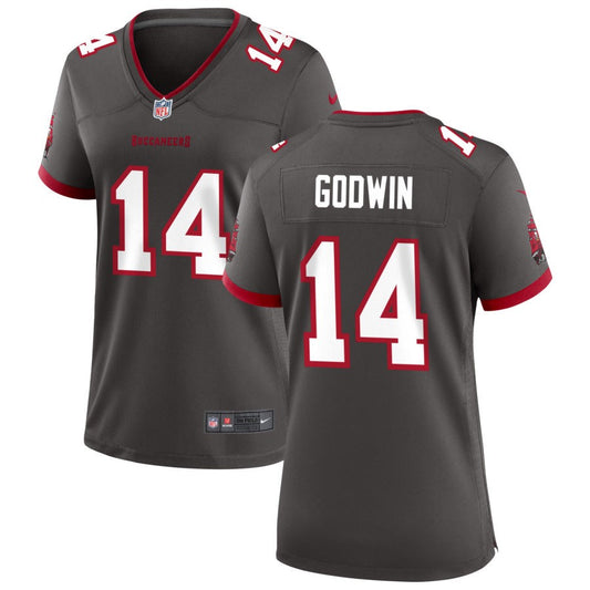 Chris Godwin Tampa Bay Buccaneers Nike Women's Alternate Game Jersey - Pewter