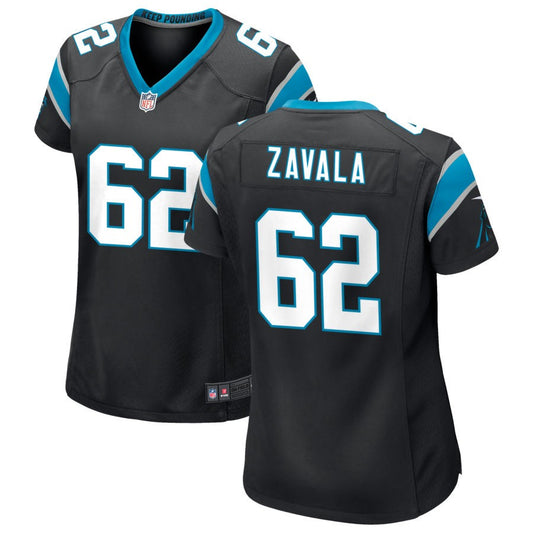 Chandler Zavala Carolina Panthers Nike Women's Game Jersey - Black