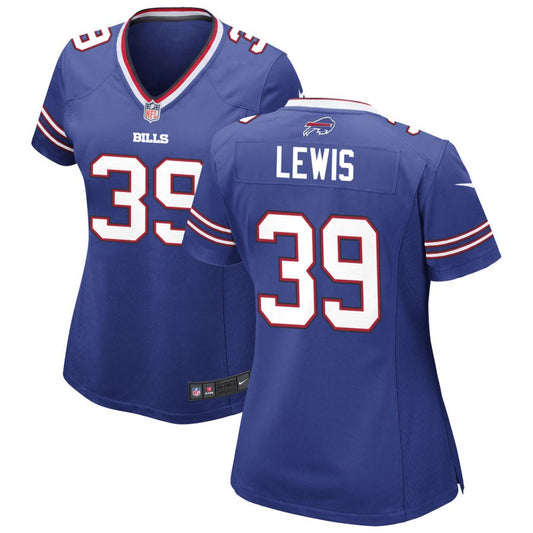 Cam Lewis Buffalo Bills Nike Women's Game Jersey - Royal