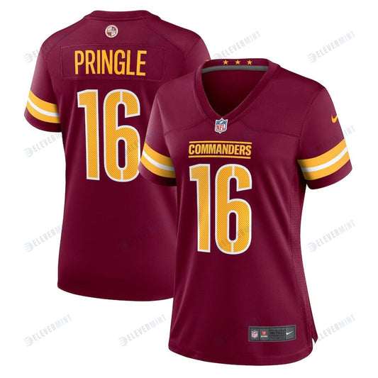 Byron Pringle 16 Washington Commanders Women's Game Jersey - Burgundy