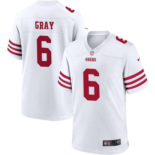 Danny Gray San Francisco 49ers Nike Youth Game Jersey - White