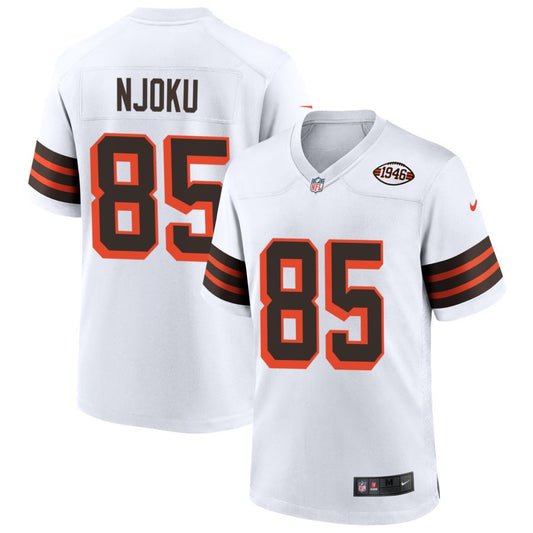 David Njoku Cleveland Browns Nike 1946 Collection Alternate Jersey - White