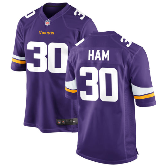 C.J. Ham Minnesota Vikings Nike Vapor Untouchable Elite Jersey - Purple