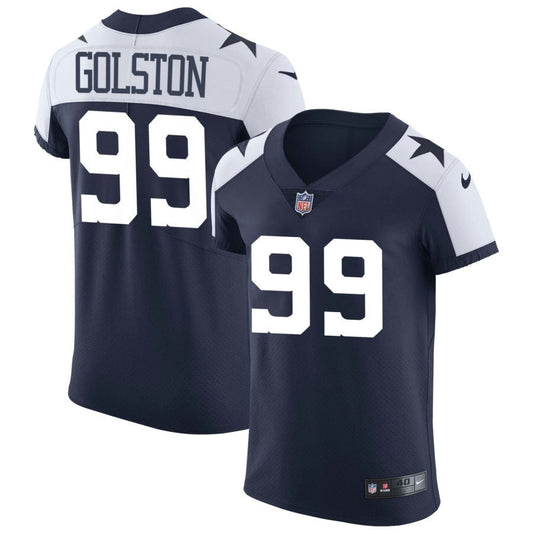 Chauncey Golston Dallas Cowboys Nike Alternate Vapor Elite Jersey - Navy