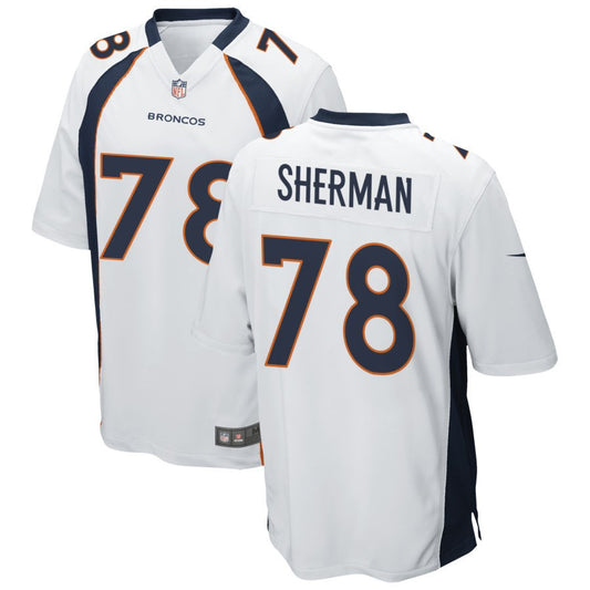 Will Sherman Denver Broncos Nike Game Jersey - White