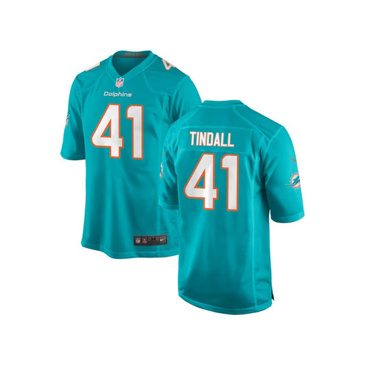 Channing Tindall Miami Dolphins Nike Youth Game Jersey - Aqua