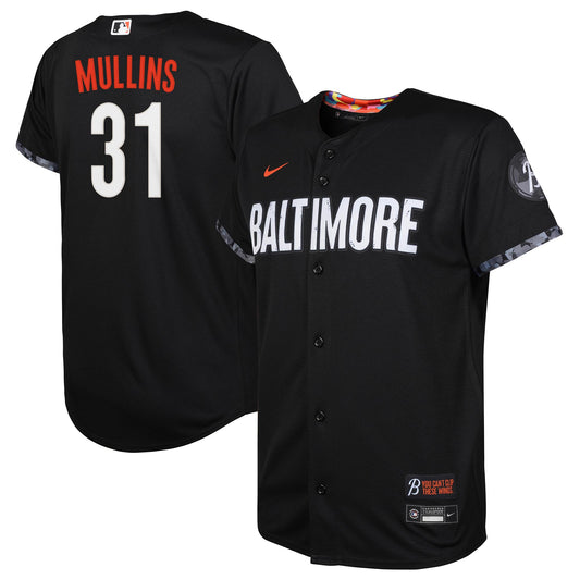 Cedric Mullins Baltimore Orioles Nike Youth 2023 City Connect Replica Player Jersey - Black