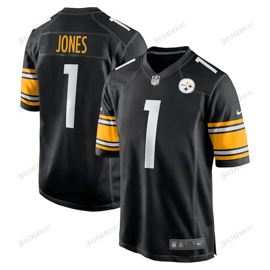 Broderick Jones Pittsburgh Steelers 2023 NFL Draft First Round Pick Game Jersey - Black