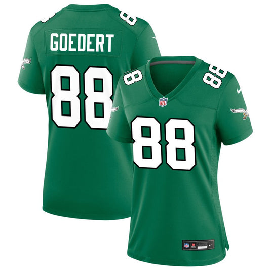 Dallas Goedert Philadelphia Eagles Nike Women's Alternate Game Jersey - Kelly Green