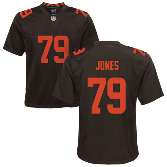 Dawand Jones Cleveland Browns Nike Youth Alternate Game Jersey - Brown