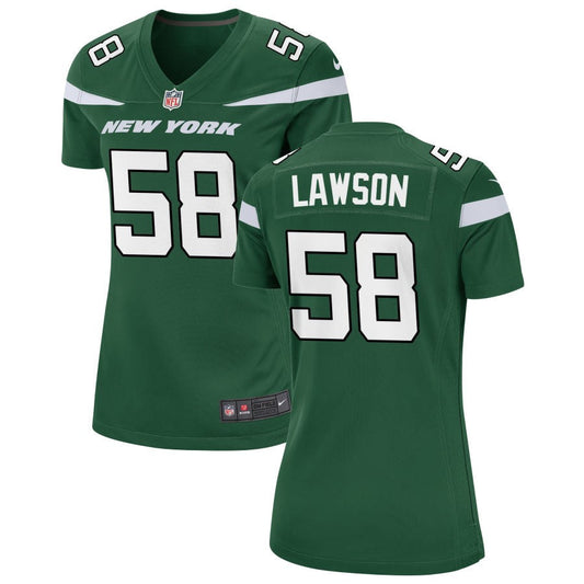 Carl Lawson New York Jets Nike Women's Game Jersey - Gotham Green