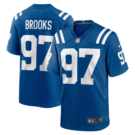 Curtis Brooks Indianapolis Colts Nike Player Game Jersey - Royal