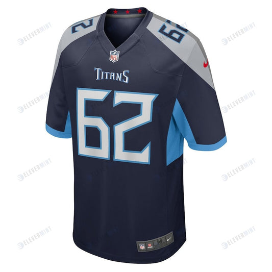 Corey Levin Tennessee Titans Game Player Jersey - Navy