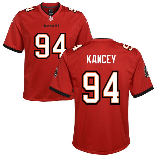 Calijah Kancey Nike Tampa Bay Buccaneers Youth Game Jersey - Red