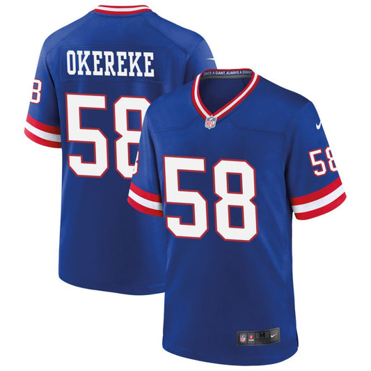 Bobby Okereke New York Giants Nike Classic Game Jersey - Royal