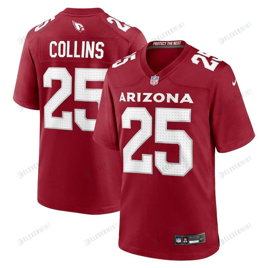 Zaven Collins 25 Arizona Cardinals Home Game Jersey - Cardinal