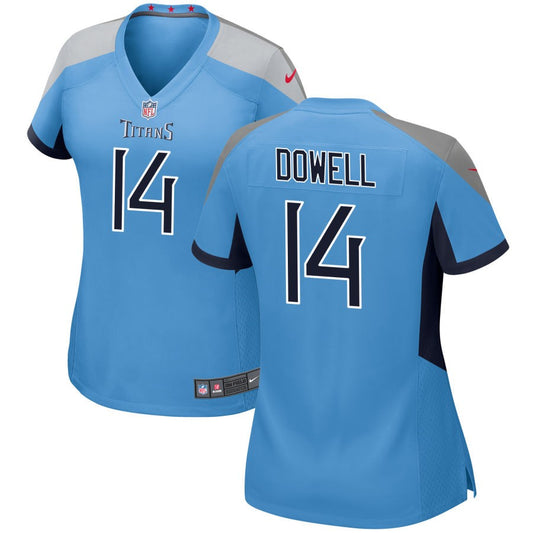 Colton Dowell Tennessee Titans Nike Women's Alternate Game Jersey - Light Blue