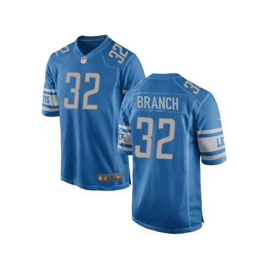 Brian Branch Detroit Lions Nike Youth Team Color Game Jersey - Blue