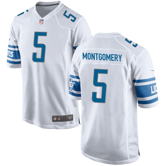 David Montgomery Detroit Lions Nike Game Jersey - White